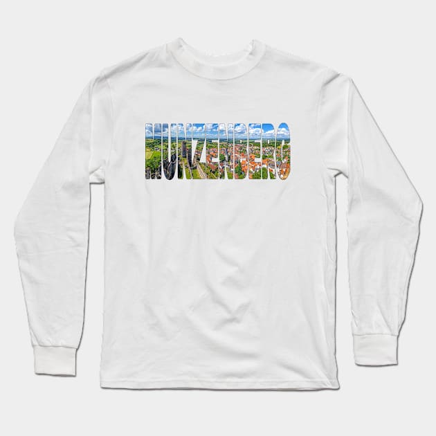 MUNZENBERG - Germany View from Castle Long Sleeve T-Shirt by TouristMerch